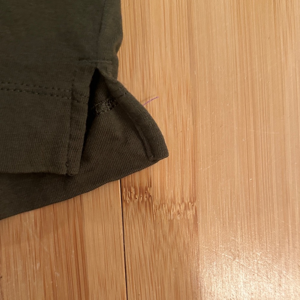 Old Navy Olive Vintage Tee - Picture 3 of 3